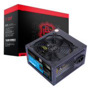 大水牛（BUBALUS）额定500W 劲强500台式电脑电源（主动式PFC/12CM风扇/智能温控/支持背线/宽幅电压）