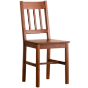 家逸（JIAYI） 实木椅子餐椅餐桌椅子家用靠背椅休闲椅餐厅椅子学习椅 棕色（松木） 单把