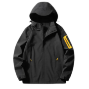 JEEP SPIRIT吉普 冲锋夹克外套两件套三合一抓绒内胆保暖户外登山服夹克外套 552男款