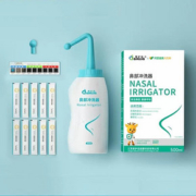 【阿里健康】500ml洗鼻壶+10包盐+温度贴