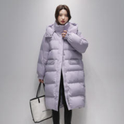 雪中飞 女式时尚休闲羽绒服连帽防风袖加厚保暖羽绒服女