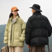 北面同款 KNOWEVERY潮牌情侣防风羽绒服