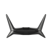 MIFON X1电竞路由器 WiFi6 三频速率AX6600M 四核处理器 2.5G网口 一键游戏加速 智能显示屏 太空灰