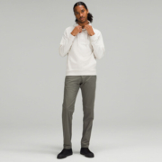 lululemon 丨Commission 男士经典款长裤 LM5AEWS 绿灰色 30