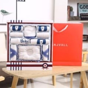 BANJVALL 班杰威尔 婴儿衣服礼盒 20件套 四季熊宝贝蓝色 66码
