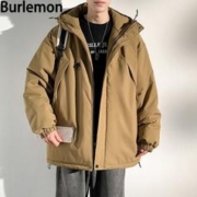 BURLEMON 冲锋衣棉服冬季情侣新款休闲