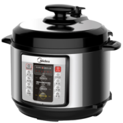 美的（Midea）智能电压力锅5L家用多功能 易清洁双胆 智能预约 收汁入味 大火力 高压锅50A1P（3-6人食用）