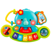 汇乐玩具电子琴手指琴婴幼儿玩具宝宝早教男女孩0-1-3岁生日礼物