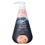 竹盐 韩国进口喜马拉雅粉盐派缤按压式牙膏285g（清幽花香）清新口气
