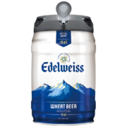 喜力旗下 悠世（Edelweiss）精酿白啤 5L桶装 荷兰原装进口