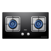 海尔（Haier）燃气灶天然气灶双灶 一级能效 4.5kw聚能火 台嵌两用熄火保护 煤气灶以旧换新QE5B0（天然气）