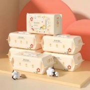 签到+首单 婴儿专用湿巾80抽*5包