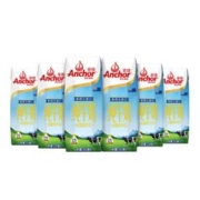 Anchor 安佳 3.6g蛋白质 全脂纯牛奶 250ml*6盒 体验装新西兰原装进口草饲牛奶