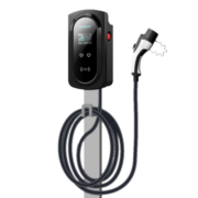普诺得充电桩380V21KW特斯拉问界奥迪etron三相电充电桩兼容220v7kw车型 跑道黑380V-21kw-壁挂款 包基础安装（保护箱，立柱除外）