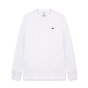 TOMMY HILFIGER 汤米·希尔费格 男士长袖T恤 白色