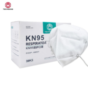 TECHGONG天工 KN95口罩 防工业灰粉尘防雾霾PM2.5 防飞沫KN95口罩 耳戴式 30只