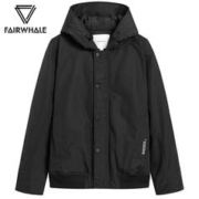 马克华菲 商场同款 马克华菲羽绒服 短款外套连帽潮冬