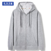JEANSWEST 真维斯 男士新款开衫连帽卫衣外套 ZH-34-121505