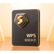 WPS 超级会员 4年卡 买一得三