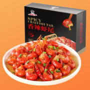 PLUS会员，概率券:辣妹子 香辣小龙虾尾535g（每盒32-36只）*3件