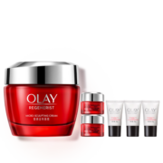 玉兰油（OLAY）大红瓶面霜80g提拉紧致补水保湿抗皱面霜礼物女士护肤品