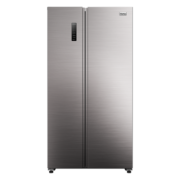 奥马(Homa)60cm以下超薄可嵌入452升薄款一级能效风冷无霜变频双开门对开门家用电冰箱 BCD-452WKH/B
