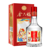 京东百亿补贴：金六福 祥福6 浓香型白酒 50.8度粮食酒 500ml*6整箱装