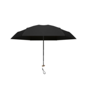 美度（MAYDU）迷你六折空气伞防晒防紫外线太阳伞女晴雨两用口袋伞M6100 黑色