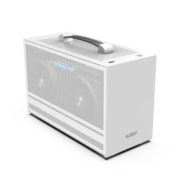 超频三（PCCOOLER）蜂鸟1 I100W PRO 白色 mini ITX小机箱（便携式手提/支持SFX电源/17*17CM以内主板）