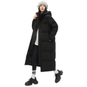雪中飞 羽绒服冬长款 黑色|8056 175/96A