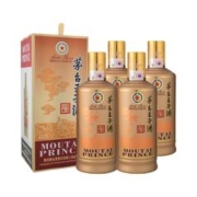 MOUTAI 茅台 王子酒（酱香经典）酱香型高度白酒 53度500ml*4瓶