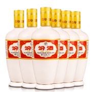 京东百亿补贴：汾酒 出口白瓷 清香型白酒 53度 500ml*6瓶 （非原箱）