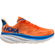 HOKA ONE ONE男款秋冬克利夫顿9跑步鞋Clifton 9舒适缓震轻盈回弹轻量舒适 亮橘色/粉橘 40