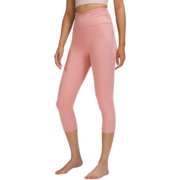 lululemon丨Align™ 女高腰中长紧身裤 21" *Cross Waist裸感 LW6BR3S 嫩粉色(LW6BP1S)  4