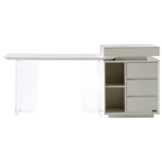 全友家居 餐桌岩板台面餐桌岛台组合开放式厨房多功能悬浮桌子DW1160