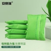 京东PLUS：安赛瑞 炭包 汽车除味活性炭绿炭包50g 车居两用新房装修空气净化 10包 7H00046
