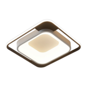雷士照明（NVC）LED吸顶灯卧室餐厅灯具现代环宇方形三色调光48W