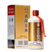 概率券：夜郎古夜郎春秋 酱香型白酒 53度 500ml 单瓶装