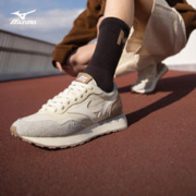 Mizuno 美津浓 24新款男女经典复古拼接翻毛皮舒适运动休闲鞋LG 70S