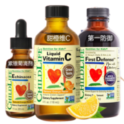 童年时光 ChildLife 营养三件套 甜橙维C 防御液 紫锥菊 六个月以上 美国进口 【组合】