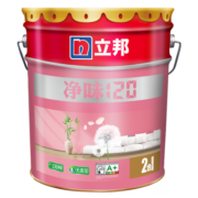 立邦乳胶漆净味120二合一内墙涂料环保油漆墙面漆家用自刷18L