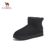 CAMEL 骆驼 雪地靴 L23W275157黑色 38