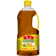 鲁花食用油 低芥酸特香菜籽油 900ml 物理压榨