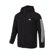 22日10点开抢：阿迪达斯 Adidas 3S HOODED JKT 保暖羽绒服