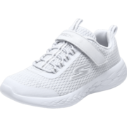 SKECHERS斯凯奇童鞋儿童运动鞋小白鞋女童休闲鞋魔术贴大童跑步鞋82007L 白色/WHT 36码