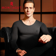 Montagut 梦特娇 羊绒蚕丝德绒无痕保暖内衣套装 多色