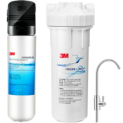 3M 净水器家用净水机0废水直饮厨下2.4L/分大流量4000升处理量800G过滤器 DWS2500 CN