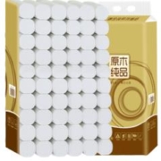 玉棉（yumian）金装木浆无芯4层加厚卷纸家庭装 70g*50卷