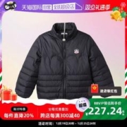 大嘴猴 童装羽绒服加厚轻薄冬装外套女童男童白鸭绒进口