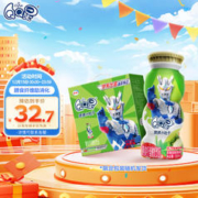 yili 伊利 QQ星 揉揉小肚子 膳食纤维酸奶饮品 草莓猕猴桃味 180ml*16瓶